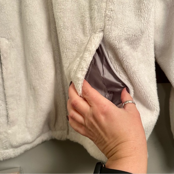 ✅ SOLD! The North Face Osito Jacket High-Pile, Silken Raschel Cream Fleece Med - Picture 12 of 15